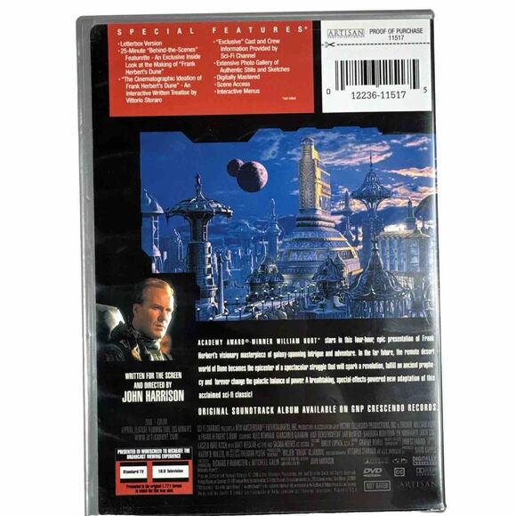 Frank‎ Herbert's: Dune (2-Disc DVD Set, Sci-Fi Miniseries, 2001) (Used) - Picture 3 of 10